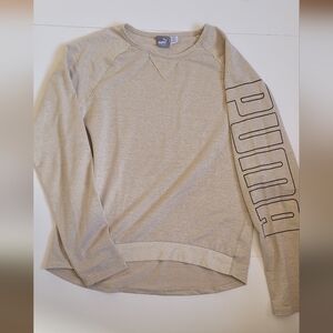 PUMA girls teen gold Shirt Size 14 (xl)